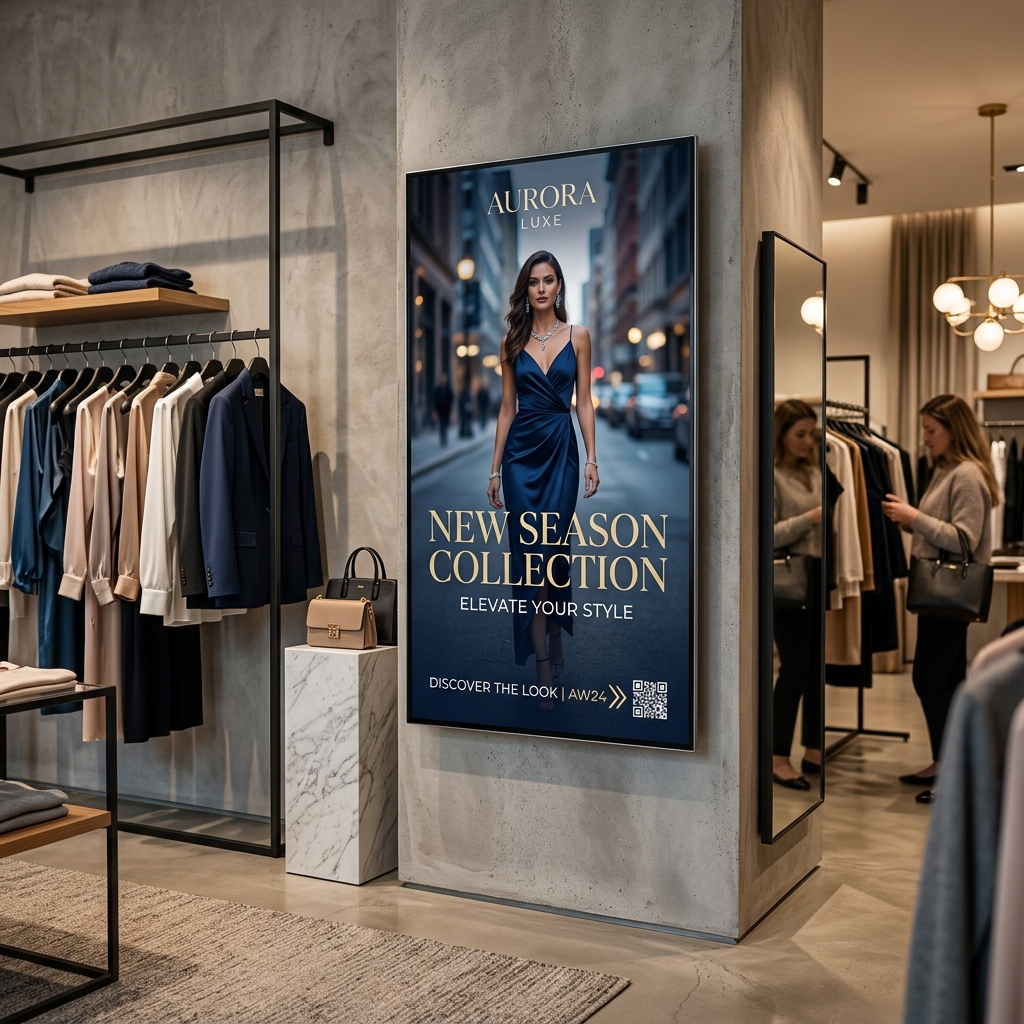 Kinetic Motion Signage Display